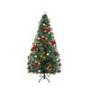 Christmas Tree Xmas Decorations Fibre Optic Multicolour Lights – 2.1 M