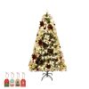 Christmas Tree Xmas Decorations Fibre Optic Multicolour Lights – 2.1 M
