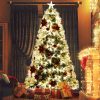 Christmas Tree Xmas Decorations Fibre Optic Multicolour Lights – 2.1 M