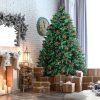 Christmas Tree Pinecone Decorated Xmas Home Garden Decorations – 2.1 M