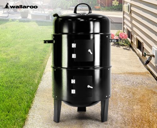 Wallaroo 3-in-1 Charcoal BBQ Smoker