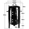 Wallaroo 3-in-1 Charcoal BBQ Smoker