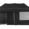 Gazebo Tent Marquee 3x6m PopUp Outdoor – Black