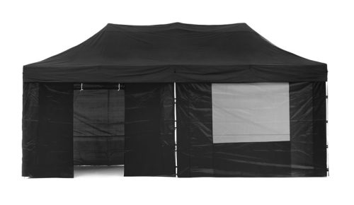 Gazebo Tent Marquee 3x6m PopUp Outdoor – Black