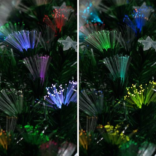Christabelle Enchanted Pre Lit Fibre Optic Christmas Tree  Stars – 1.5 M