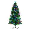 Christabelle Enchanted Pre Lit Fibre Optic Christmas Tree  Stars – 2.1 M