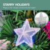 Christabelle Enchanted Pre Lit Fibre Optic Christmas Tree  Stars – 2.1 M