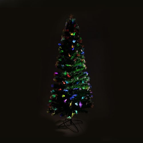 Christabelle Enchanted Pre Lit Fibre Optic Christmas Tree  Stars – 2.1 M