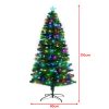Christabelle Enchanted Pre Lit Fibre Optic Christmas Tree  Stars – 2.1 M