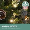 Christabelle Pre Lit LED Christmas Tree with Pine Cones – 2.4 M
