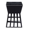 Wallaroo Outdoor Fire Pit for BBQ, Grilling, Cooking, Camping- Portable Brazier with Reversible