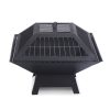 Wallaroo Outdoor Fire Pit for BBQ, Grilling, Cooking, Camping- Portable