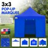 Gazebo Tent Marquee 3×3 PopUp Outdoor Wallaroo – Blue
