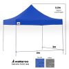 Gazebo Tent Marquee 3×3 PopUp Outdoor Wallaroo – Blue