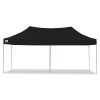 Gazebo Tent Marquee 3x6m PopUp Outdoor – Black