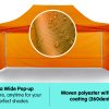 Gazebo Tent Marquee 3×4.5m PopUp Outdoor Wallaroo – Orange