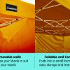 Gazebo Tent Marquee 3×4.5m PopUp Outdoor Wallaroo – Orange