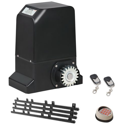 Auto Electric Sliding Gate Opener Keypad Rails – 1000KG 4M 370W + Keypad