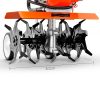 Garden Cultivator Tiller Petrol Rotary Hoe Rototiller – 65CC + 6 Blades