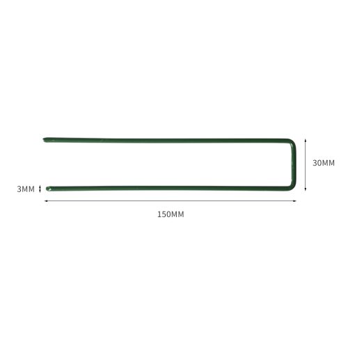Synthetic Artificial Grass Turf Pins U Fastening Lawn Tent Pegs Weed Mat – 200