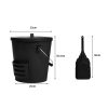 Ash Bucket Shovel Lid Fireplace Tool Coal Wood Log  22L Capacity