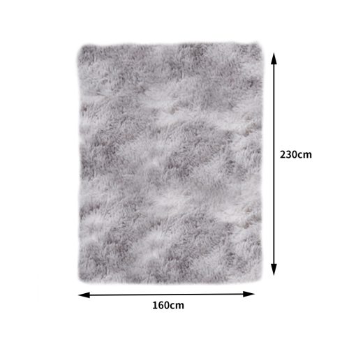 Floor Rug Shaggy Rugs Soft Large Carpet Area Tie-dyed Mystic – 160 x 230 cm