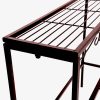 Plant Stand 3 Tier Rectangle Metal Flower Pot Planter Corner Shelf