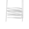 6 Tier Plant Stand Swivel Outdoor Indoor Metal Stands Flower Shelf Rack Garden – White