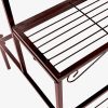 Plant Stand 3 Tier Rectangle Metal Flower Pot Planter Corner Shelf
