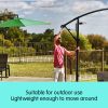 Sorrento Outdoor Living Cantilever Umbrella 2.7M – Green