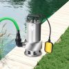 Water Pump Submersible 240V Electric Pressure Switch Tank Well Automatic Clean