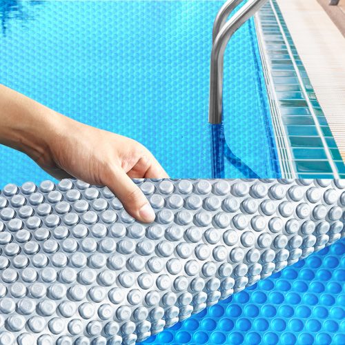 Solar Swimming Pool Cover Outdoor Blanket Isothermal Bubble – 10 x 4.7 M, 400 Micron