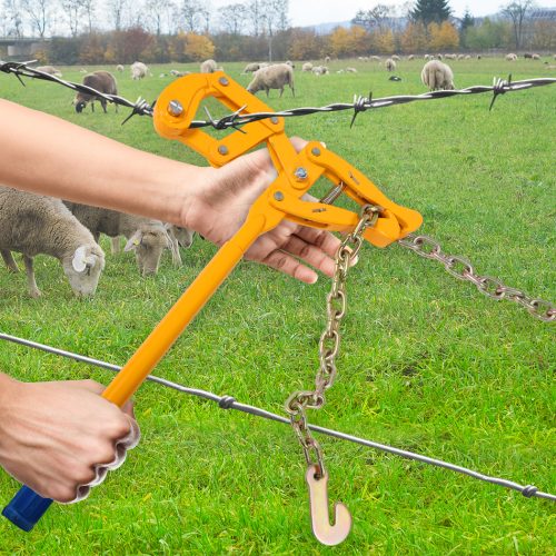 Wire Fencing Strainer Plain & Barbed Chain Repair Tool Electric Fence Energiser
