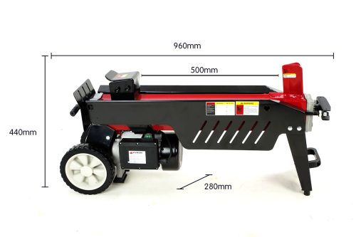 Log Splitter Electric Yukon 7 Ton with Side Protectors Axe Wood Cutter