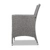 3 Piece Wicker Outdoor Furniture Set – Grey