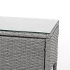 3 Piece Wicker Outdoor Furniture Set – Grey