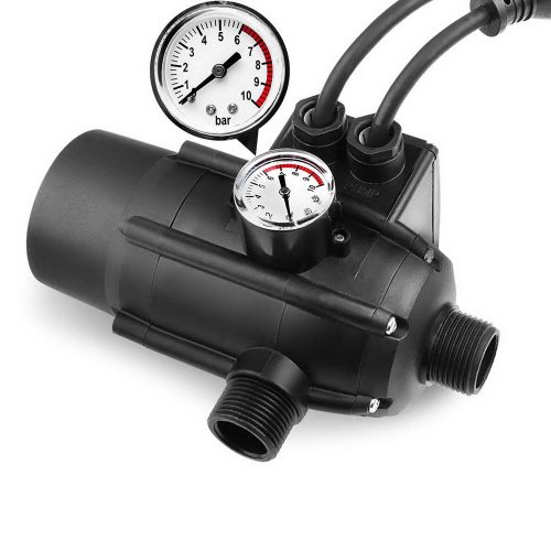 Adjustable Automatic Electronic Water Pump Controller – Black