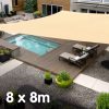 Wallaroo Rectangular Shade Sail – 8 x 8 M