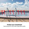 400 micron Solar Swimming Pool Cover Silver/Blue – 10.5 x 4.2 M