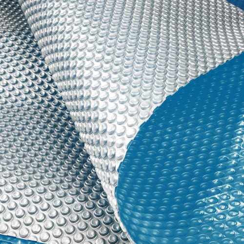 400 micron Solar Swimming Pool Cover Silver/Blue – 10.5 x 4.2 M