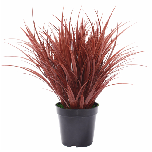 Artificial Ornamental Potted Dense Grass 38cm