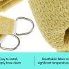 Wallaroo Triangle Shade Sail – Sand – 7 x 7 x 7 M