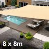 Wallaroo Rectangular Shade Sail – 8 x 8 M