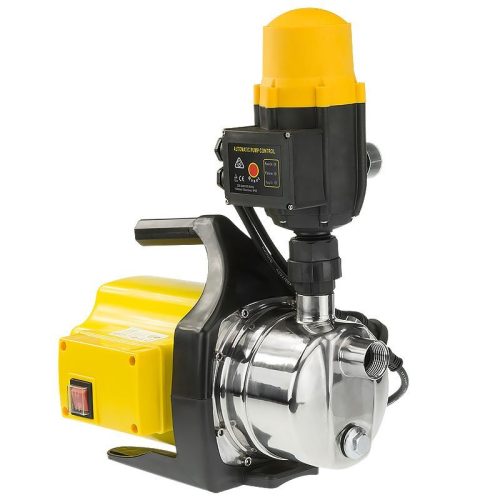 Hydro Active 800w Weatherised stainless auto water pump – Yellow