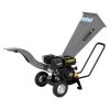 7HP Wood Chipper Shredder Mulcher Grinder Petrol – Silver