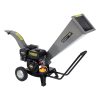 7HP Wood Chipper Shredder Mulcher Grinder Petrol – Silver