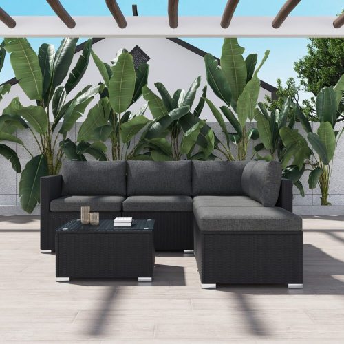 Ottoman-Style Outdoor Lounge Set