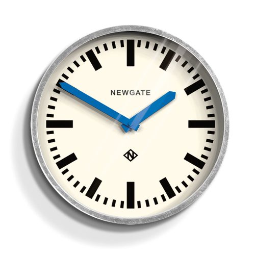 Newgate Luggage Wall Clock Galvanised Hands