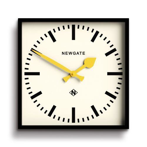 Newgate NFive Wall Clock Black Hands