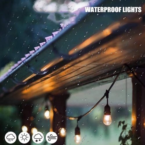 Festoon String Lights Kits Christmas Wedding Party Waterproof outdoor